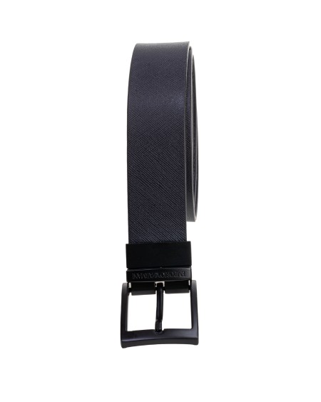 Shop EMPORIO ARMANI  Belt: Emporio Armani palmellated leather belt.
Logo buckle closure.
Logo.
Composition 100% Bovine leather.
Made in Italy.. Y4S195 Y739K -85631